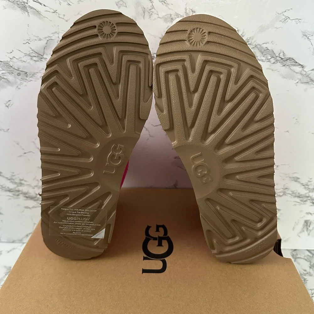 Women’s UGG Boots Highland Hi Heritage Shoes Pink Chestnut Size 4/Women Size 5.5
