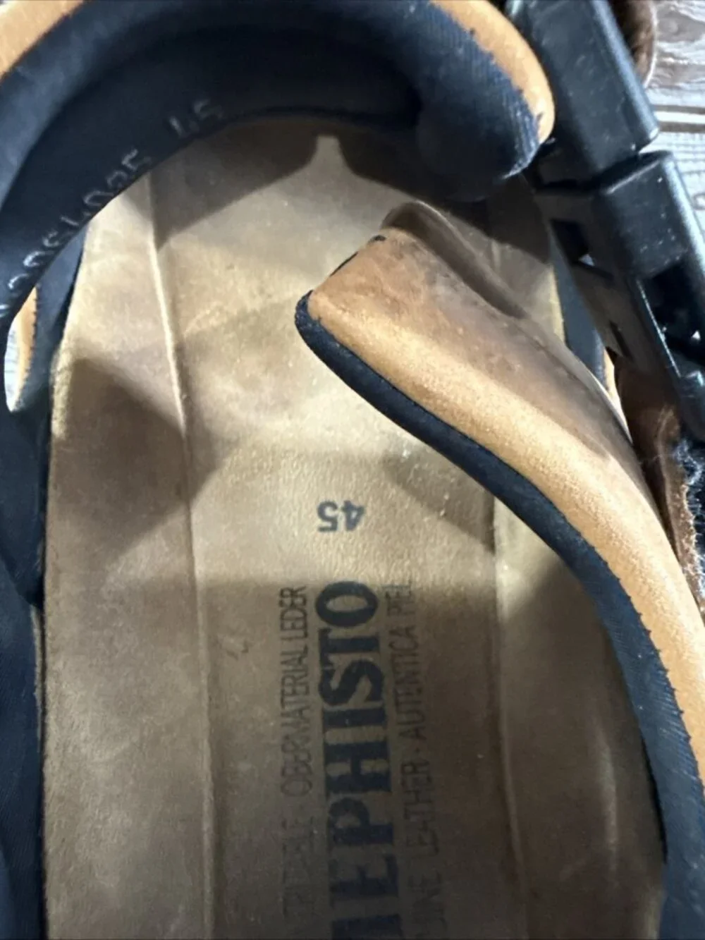 Mephisto size men’s