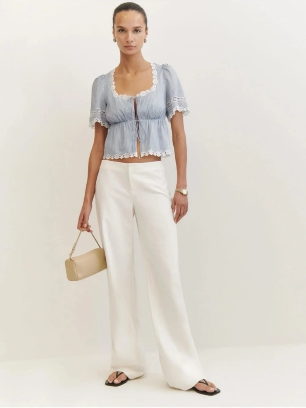 Reformation vida linen