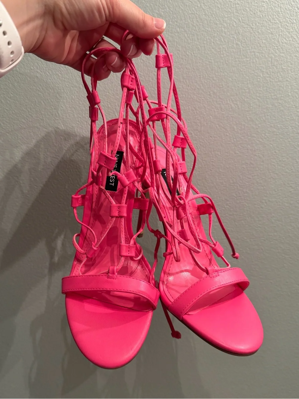 Nine West strappy lace