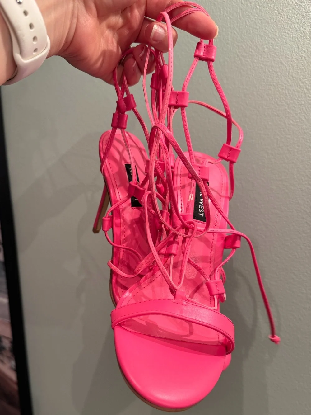 Nine West strappy lace