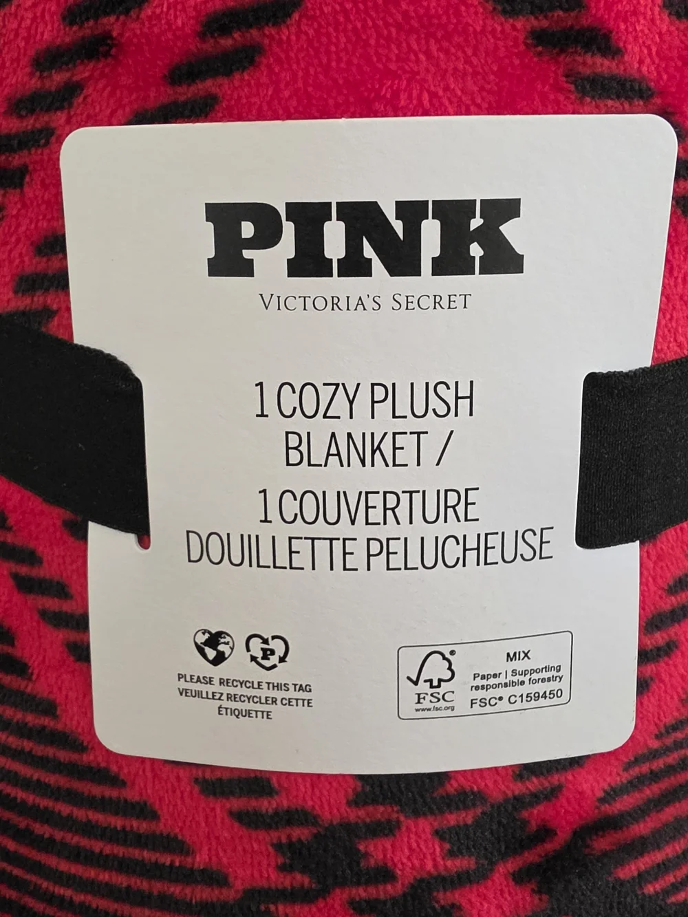 PINK Victorias Secret plush white