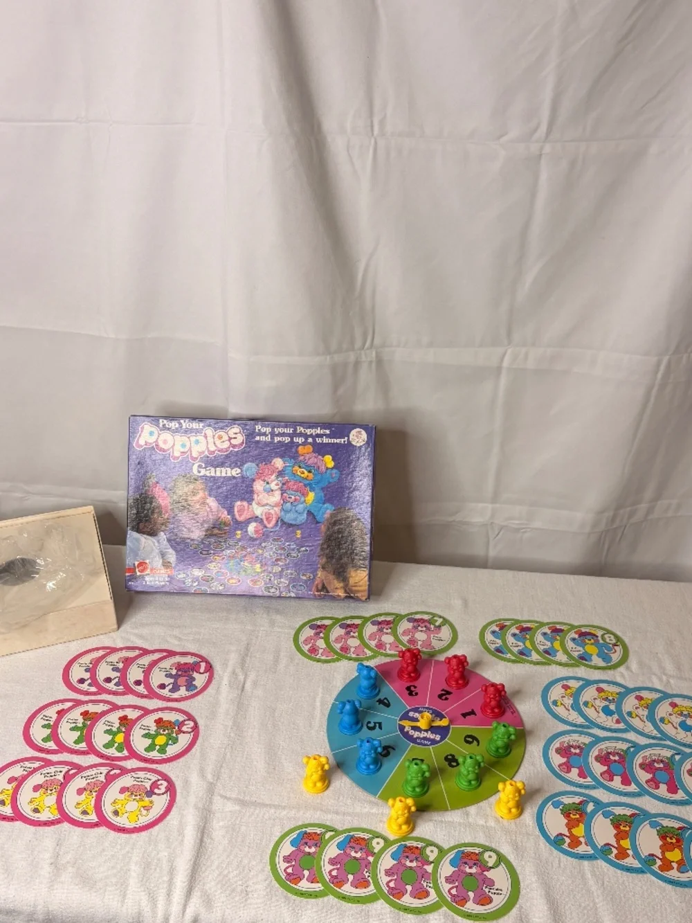 Vintage Popples Pop Your Popples Mattel Game 1986 #1583 Game Complete