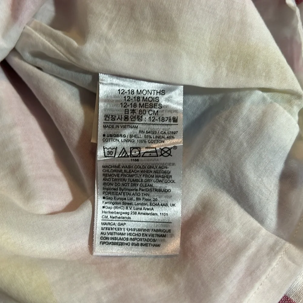3 for 30$ Baby gap linen dress with bloomers
