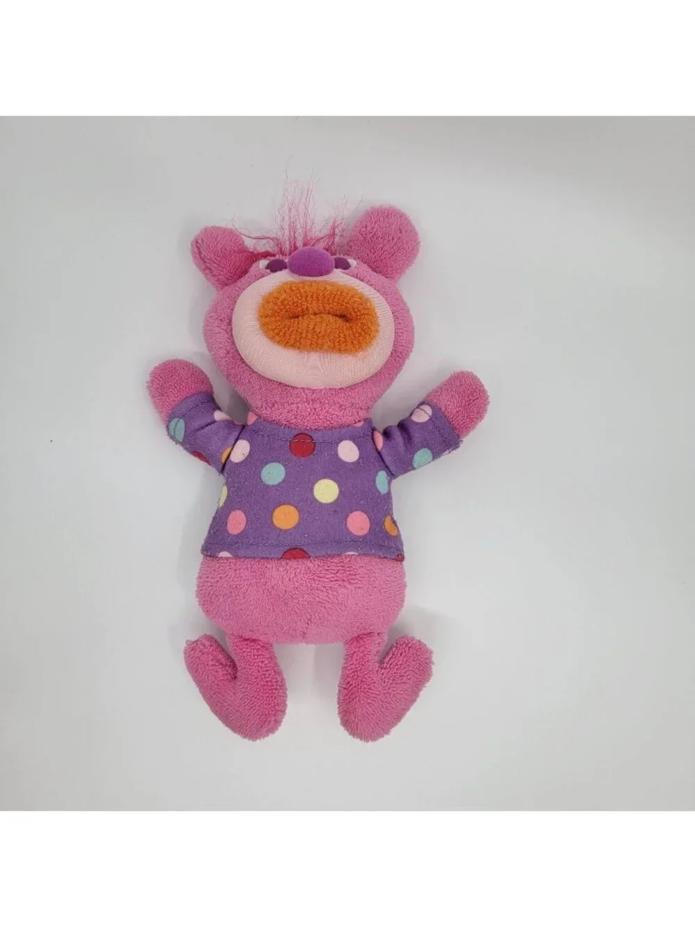 Fisher Price SINGAMAJIGS Singing Plush Pink Purple SHIRT Singamalings WORKS