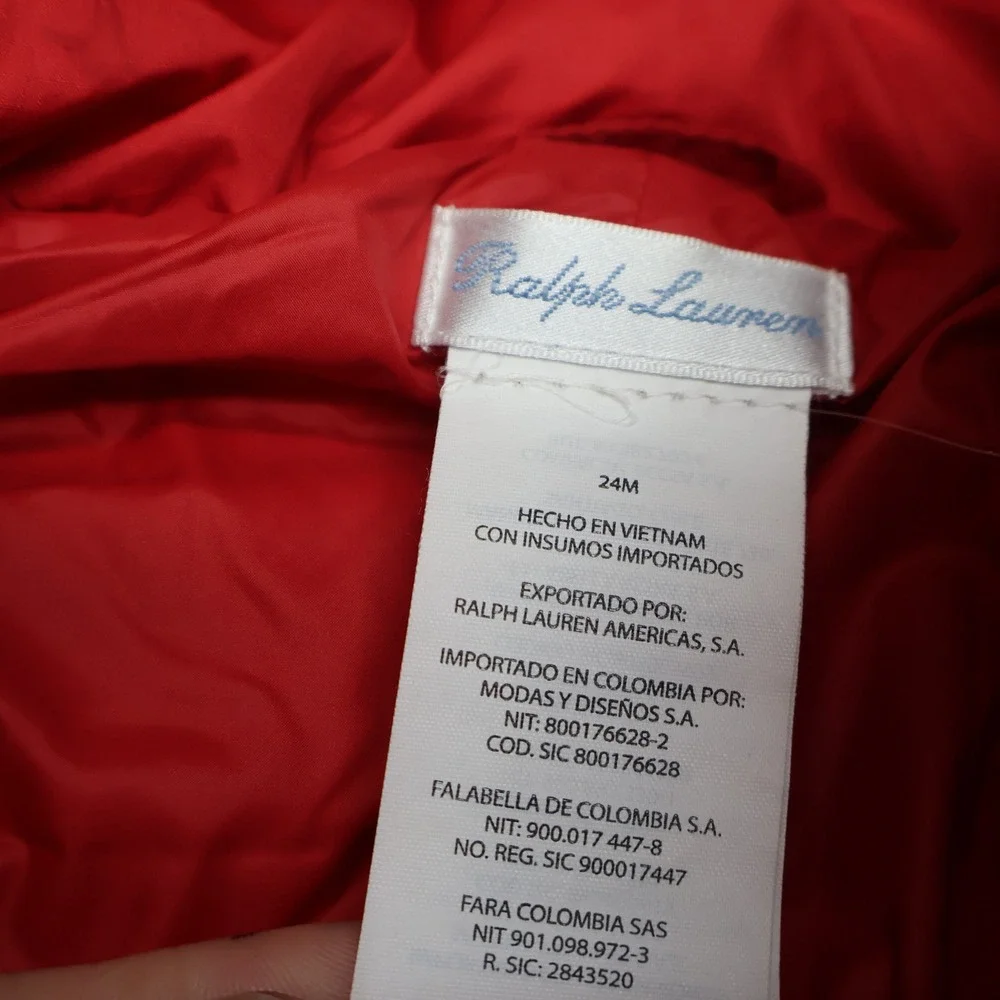 Ralph Lauren zipper issue