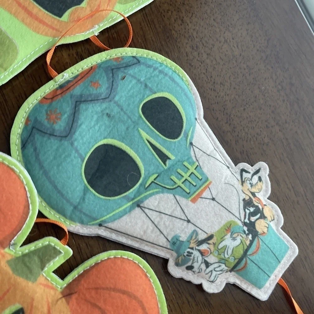 Halloween on the High Seas Disney Cruise Line Signs Door Banner Felt