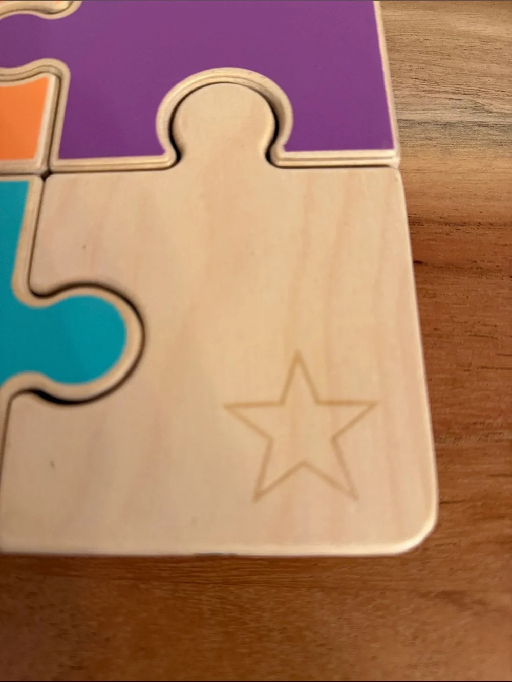 Lovevery chunky Color Block jigsaw Puzzle companion kit 22 months