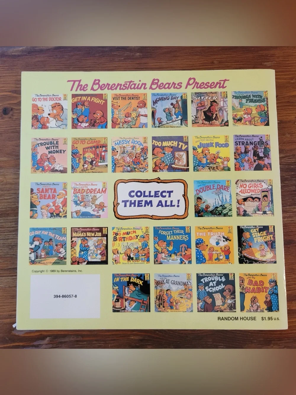 3 Set of Bernstein Bears- Double Dare, Trouble with Friends, & In Crowd