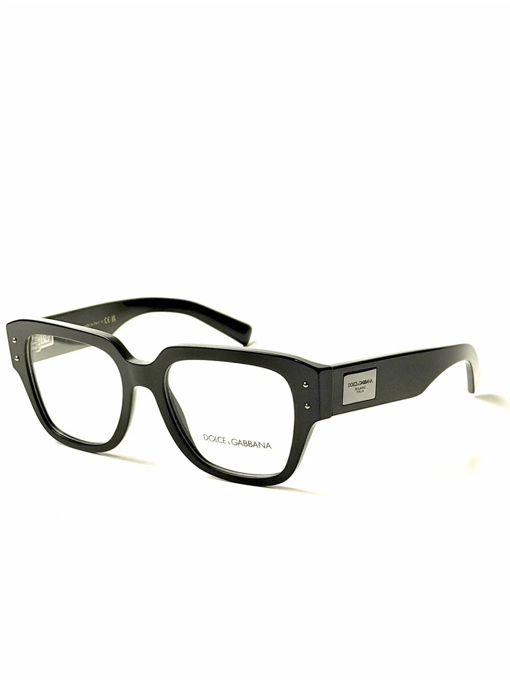 Dolce & Gabbana DG 3405 501 Black NWT Authentic Black Square Optical Frames
