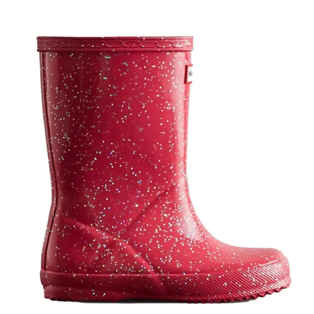 Hunter pink glitter