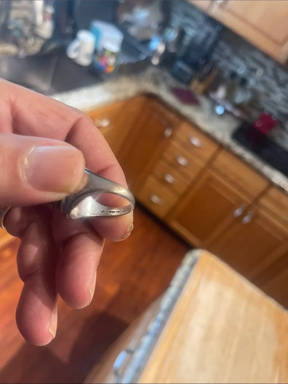 Custom made refined ring