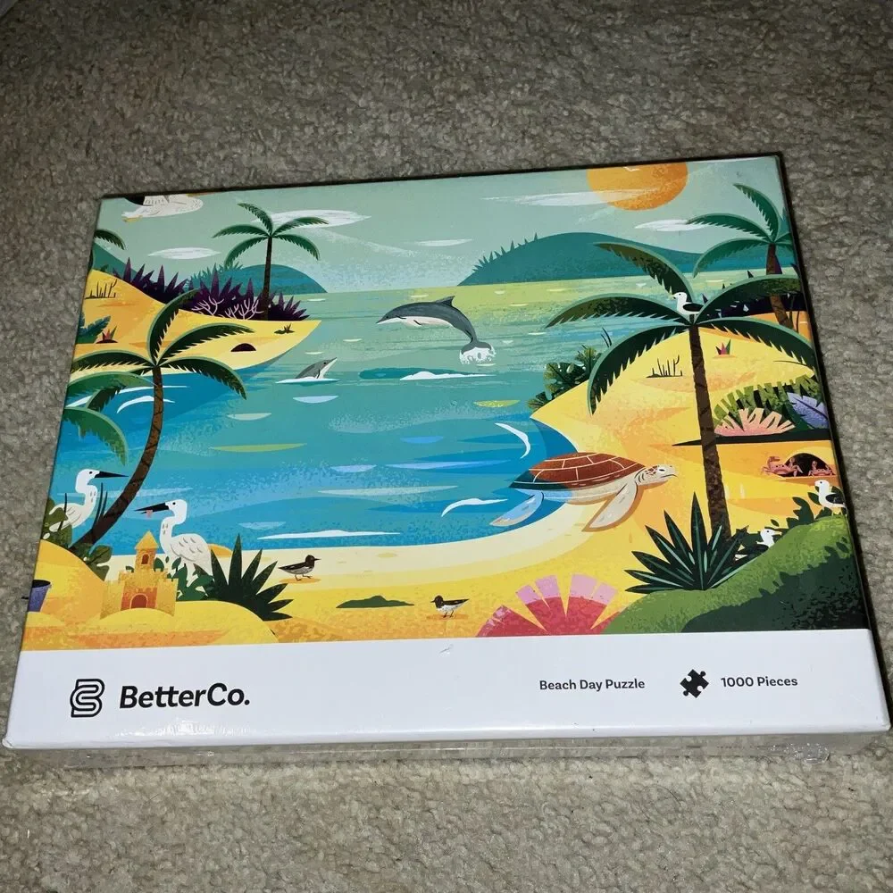 Beach Day Puzzle 1000 Pieces Jigsaw Puzzles 27.5
