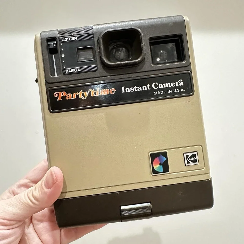 Party time Partytime KODAK Vintage Instant Camera USA Not‎ Tested
