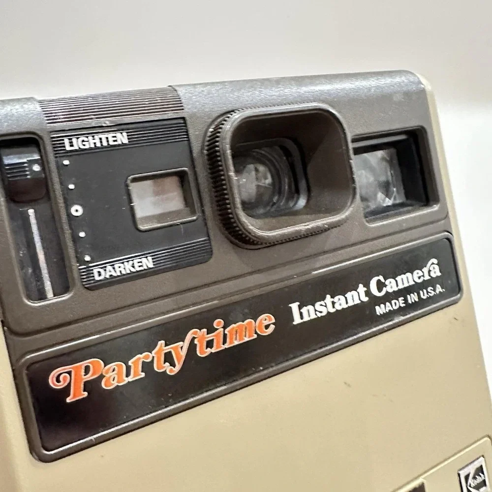 Party time Partytime KODAK Vintage Instant Camera USA Not‎ Tested