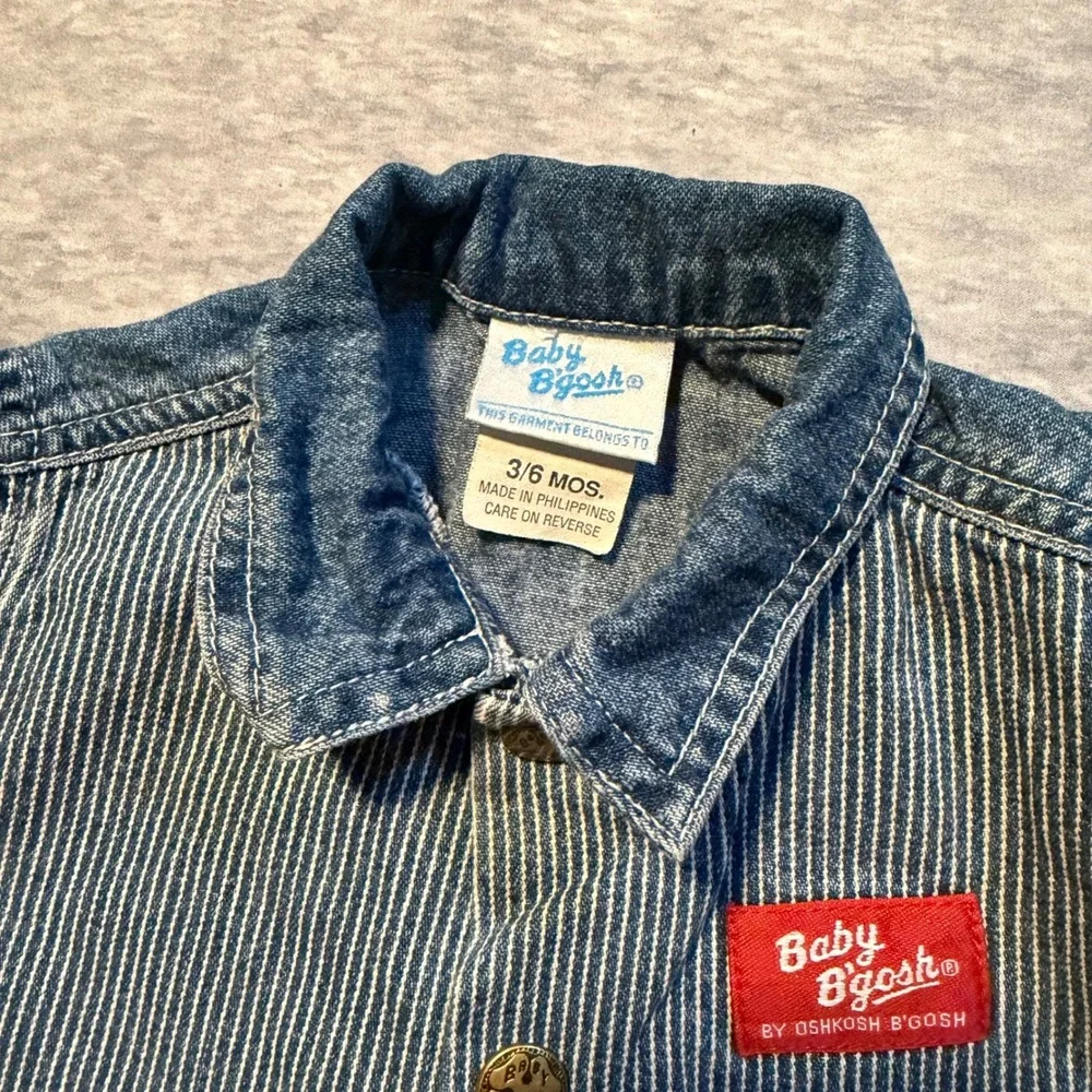 OshKosh Bgosh measurements shown