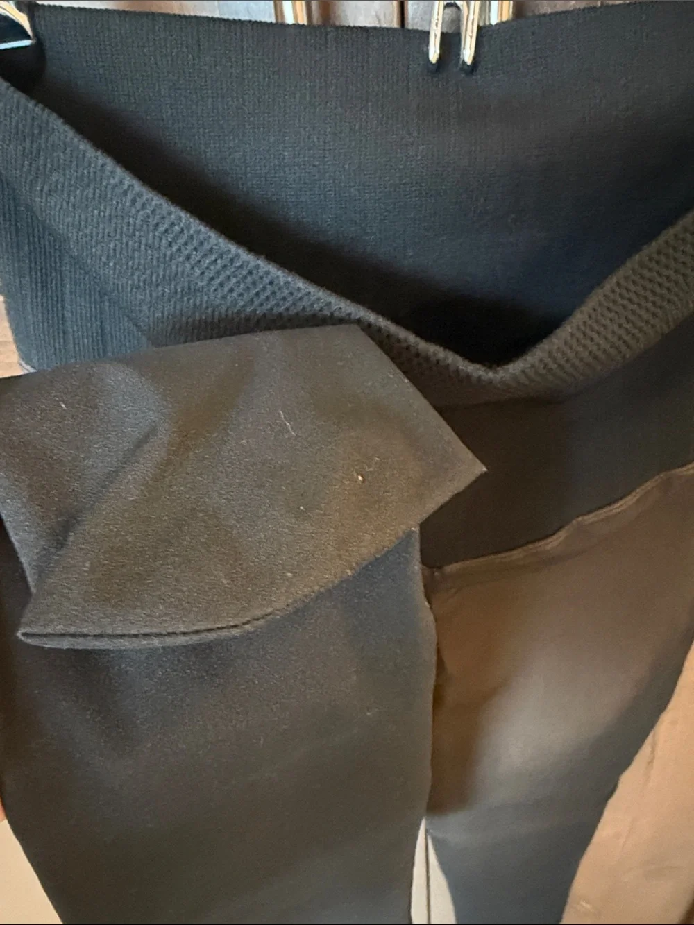 High-Waist Black Maternity/Active Leggings
