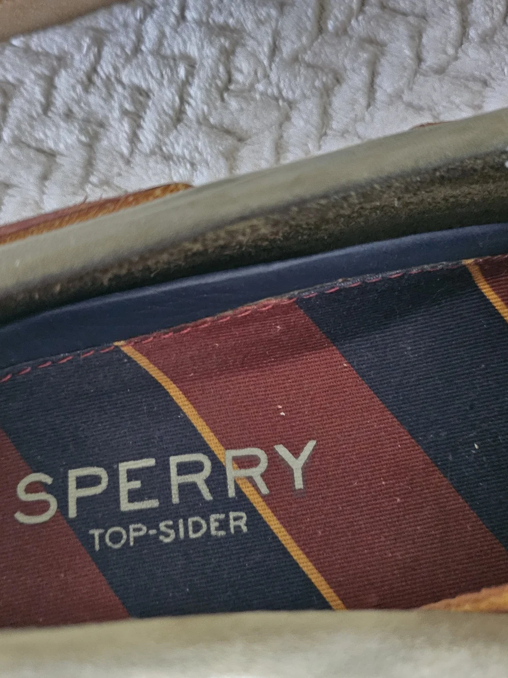 Sperry Olive Green Suede Moc Toe Boat Shoes