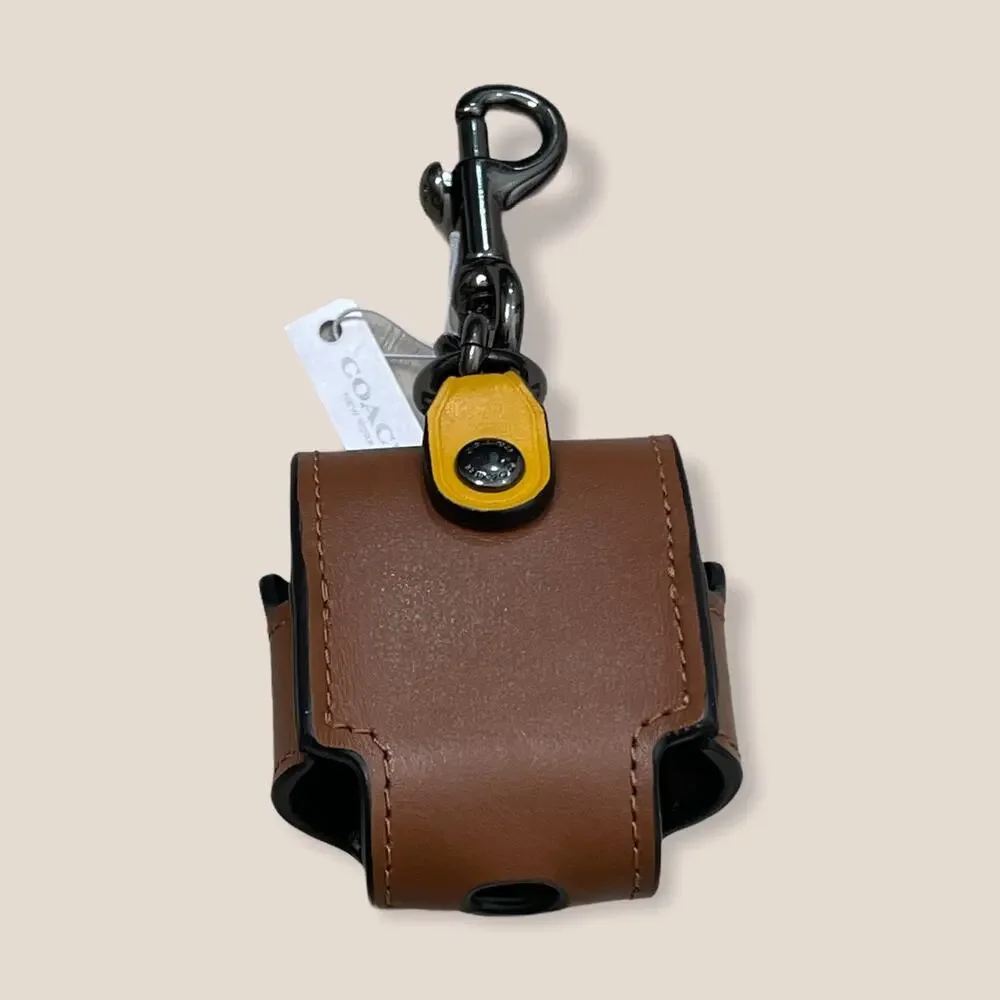 Coach AirPods Case Earbud Case Bag Charm