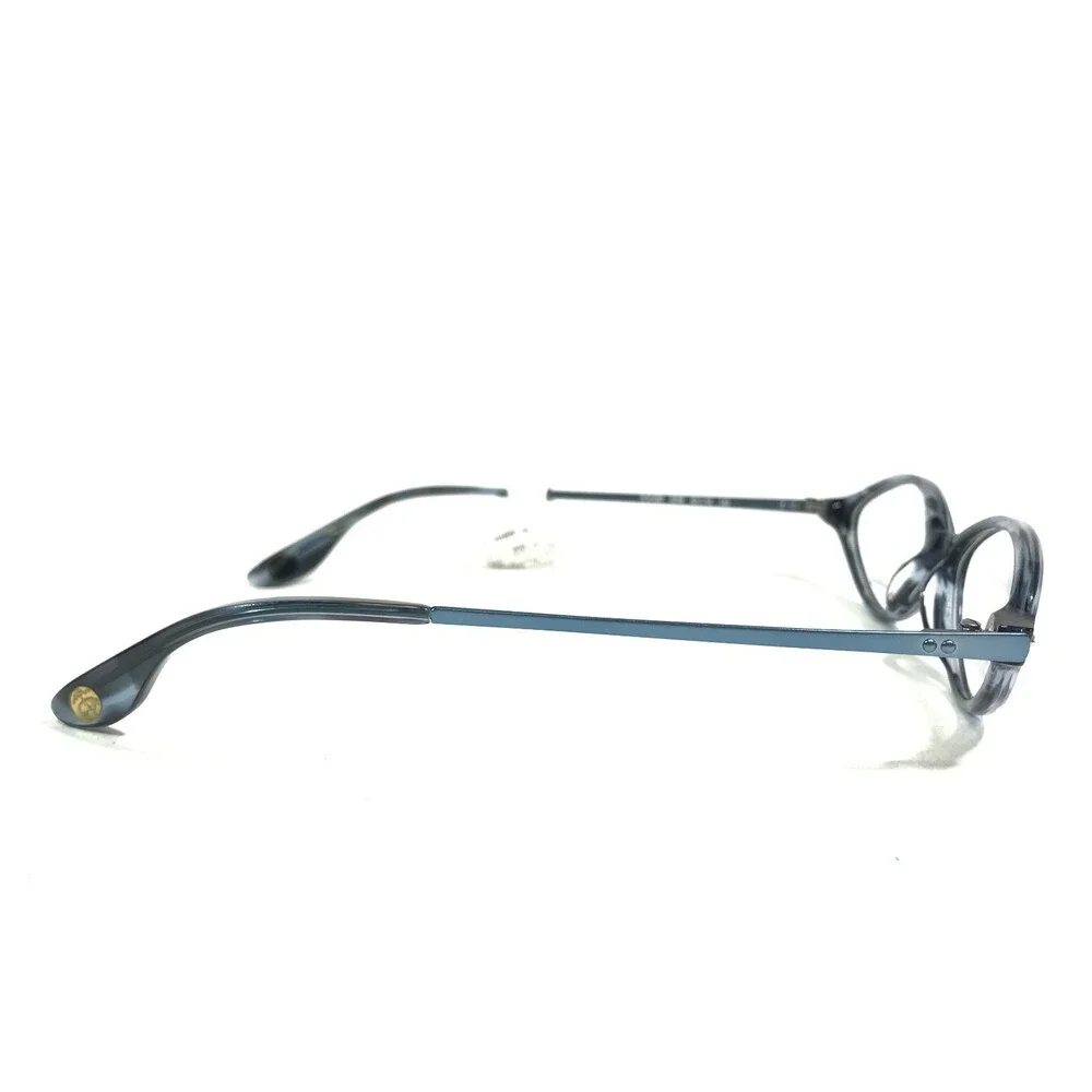 Brooks Brothers Petite Eyeglasses Frames BB699 5298 Blue Horn Round 50-15-140
