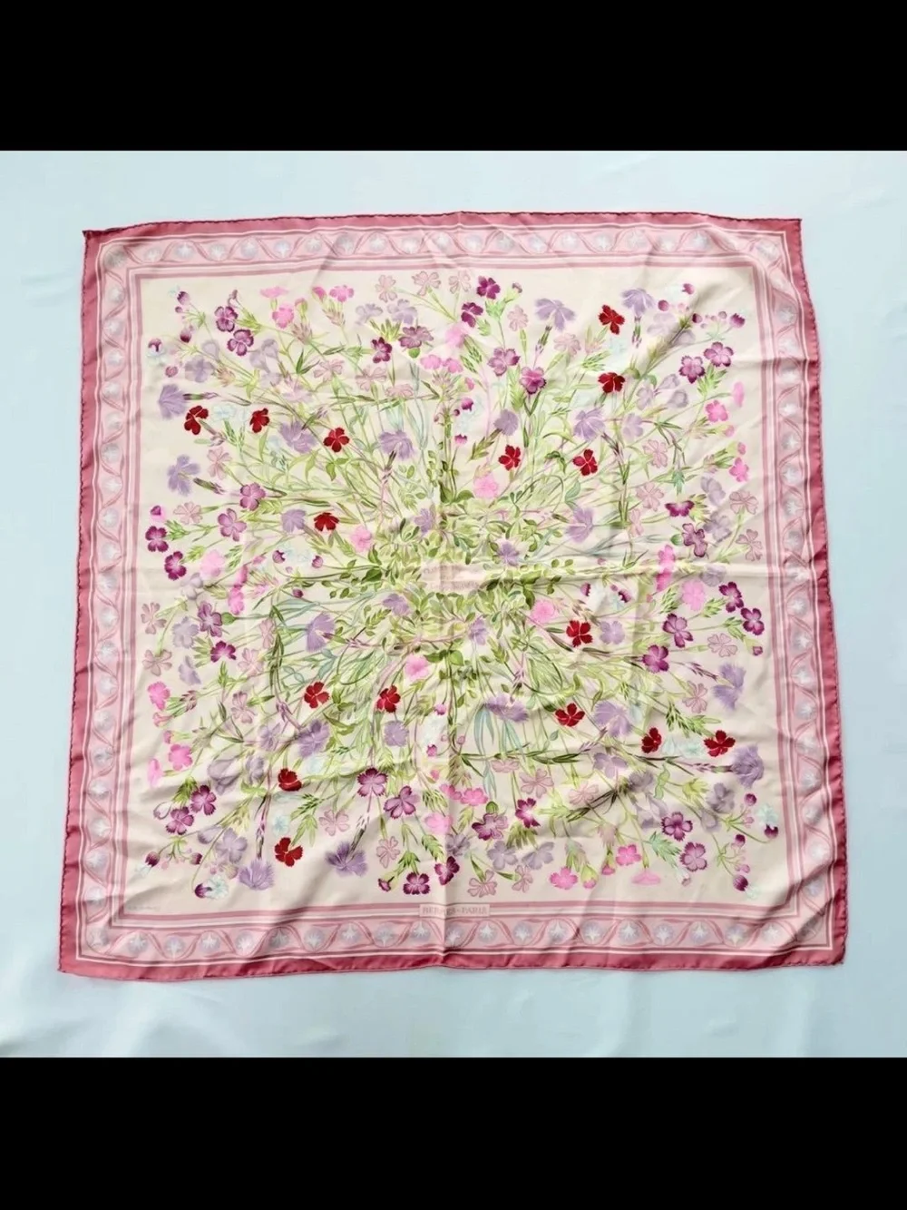 Hermes luxury silk