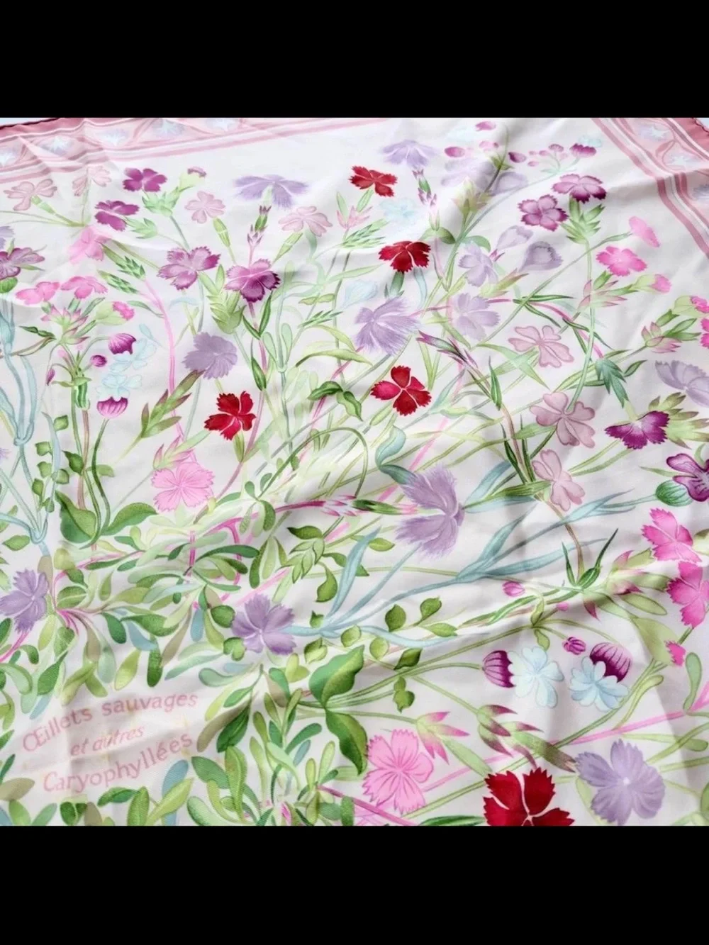 Hermes luxury silk