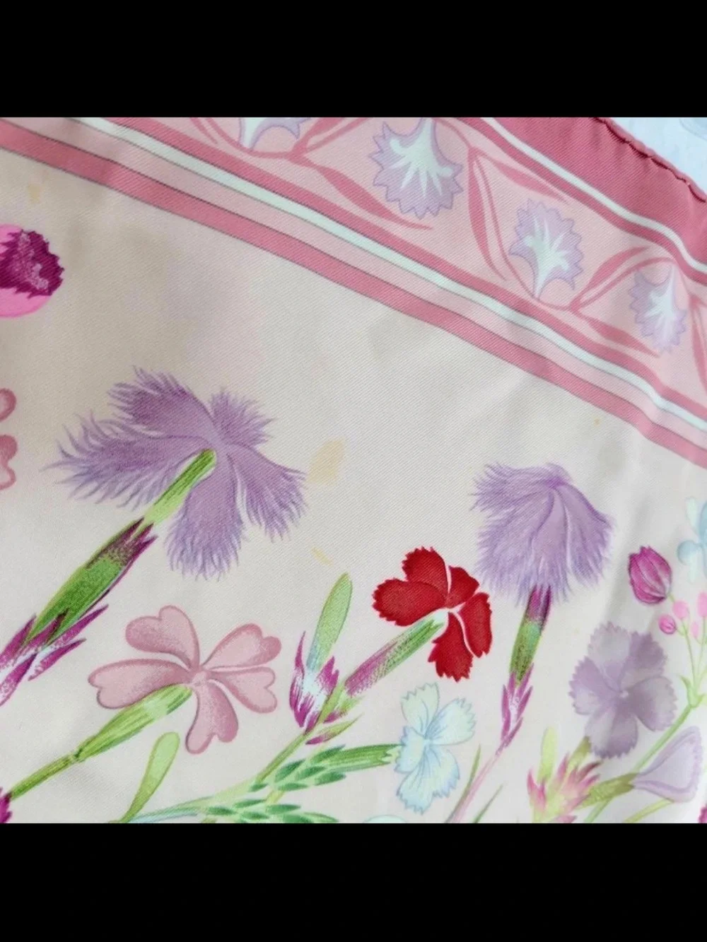 Hermes luxury silk