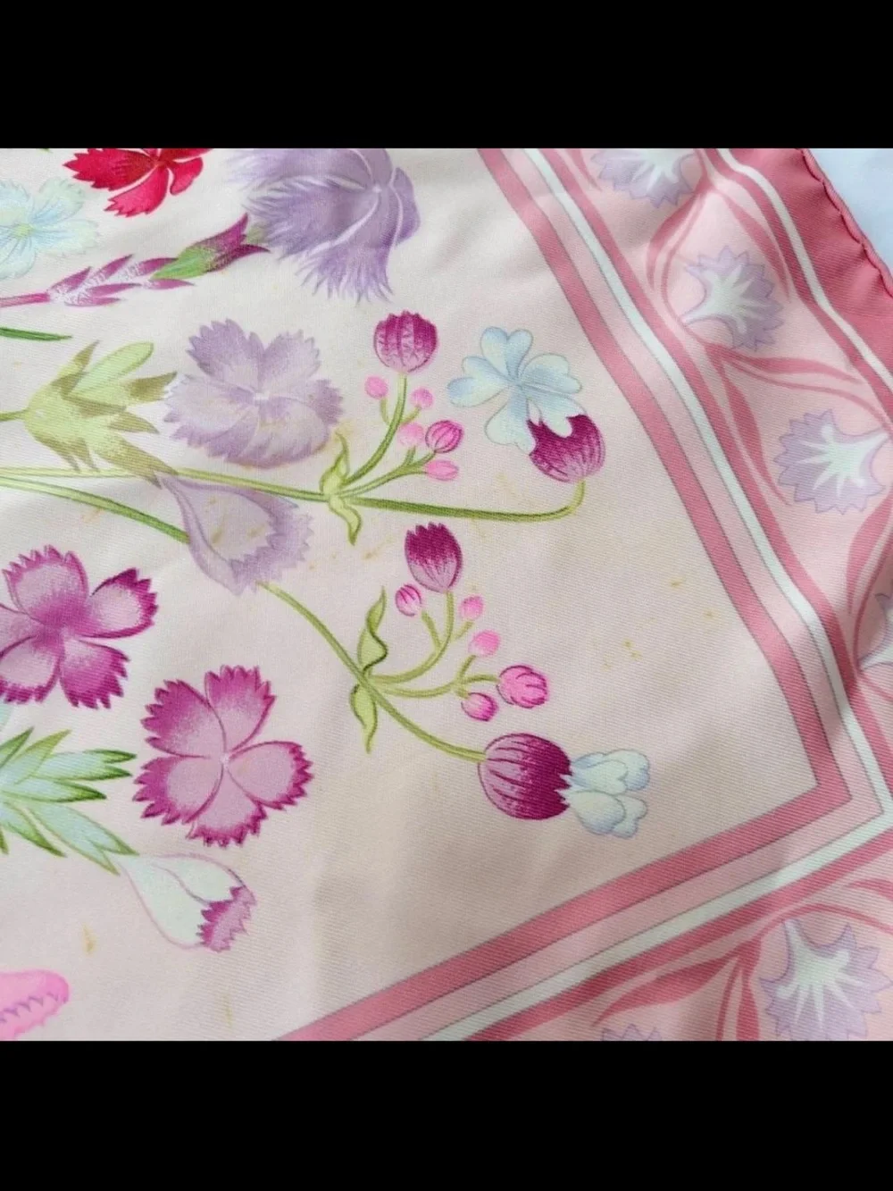Hermes luxury silk