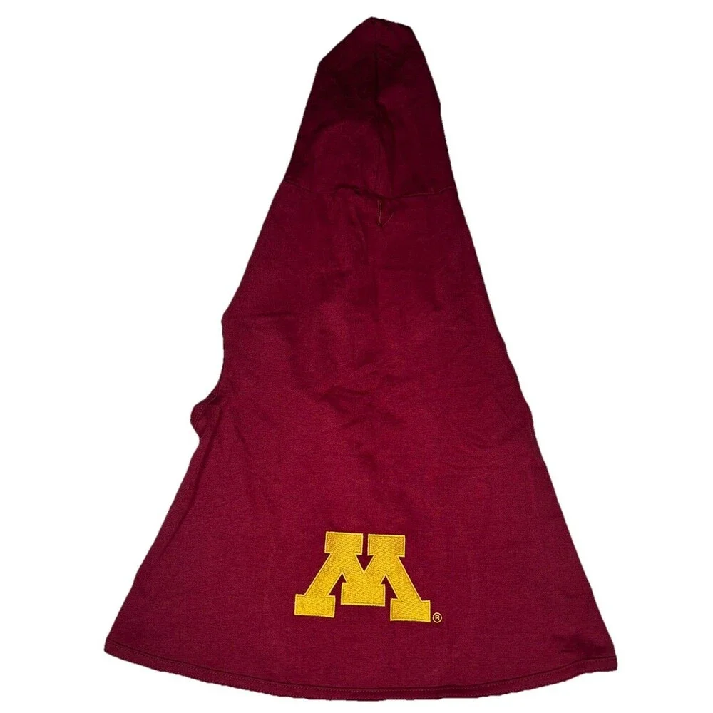 Minnesota Golden Gophers All Star Dogs Dog Hooded Shirt SIZE XL NWT