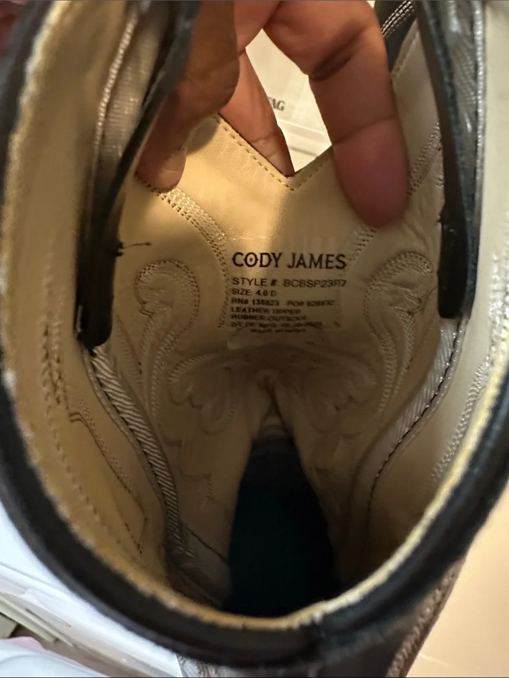 Cody James classic black