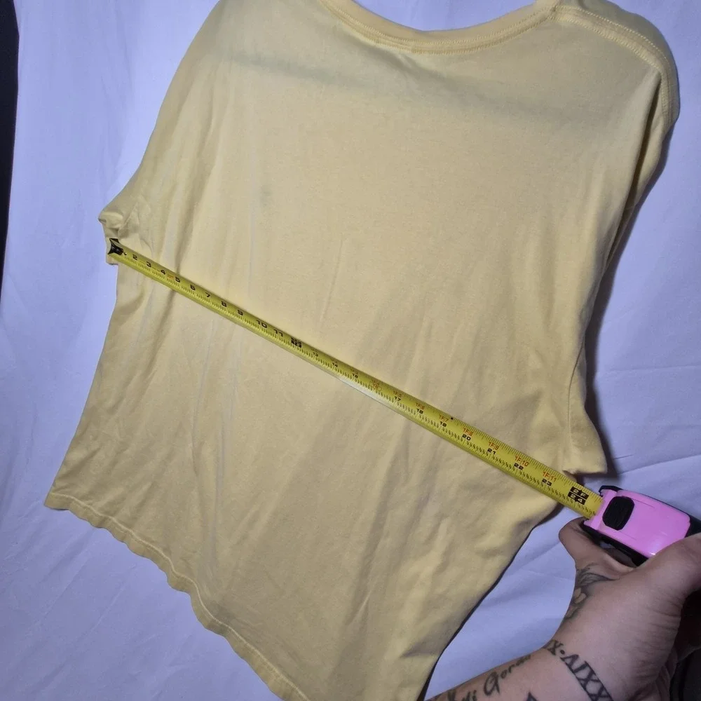 Ralph Lauren T Shirt Yellow Size‎ XL Blue Pony Logo Casual
