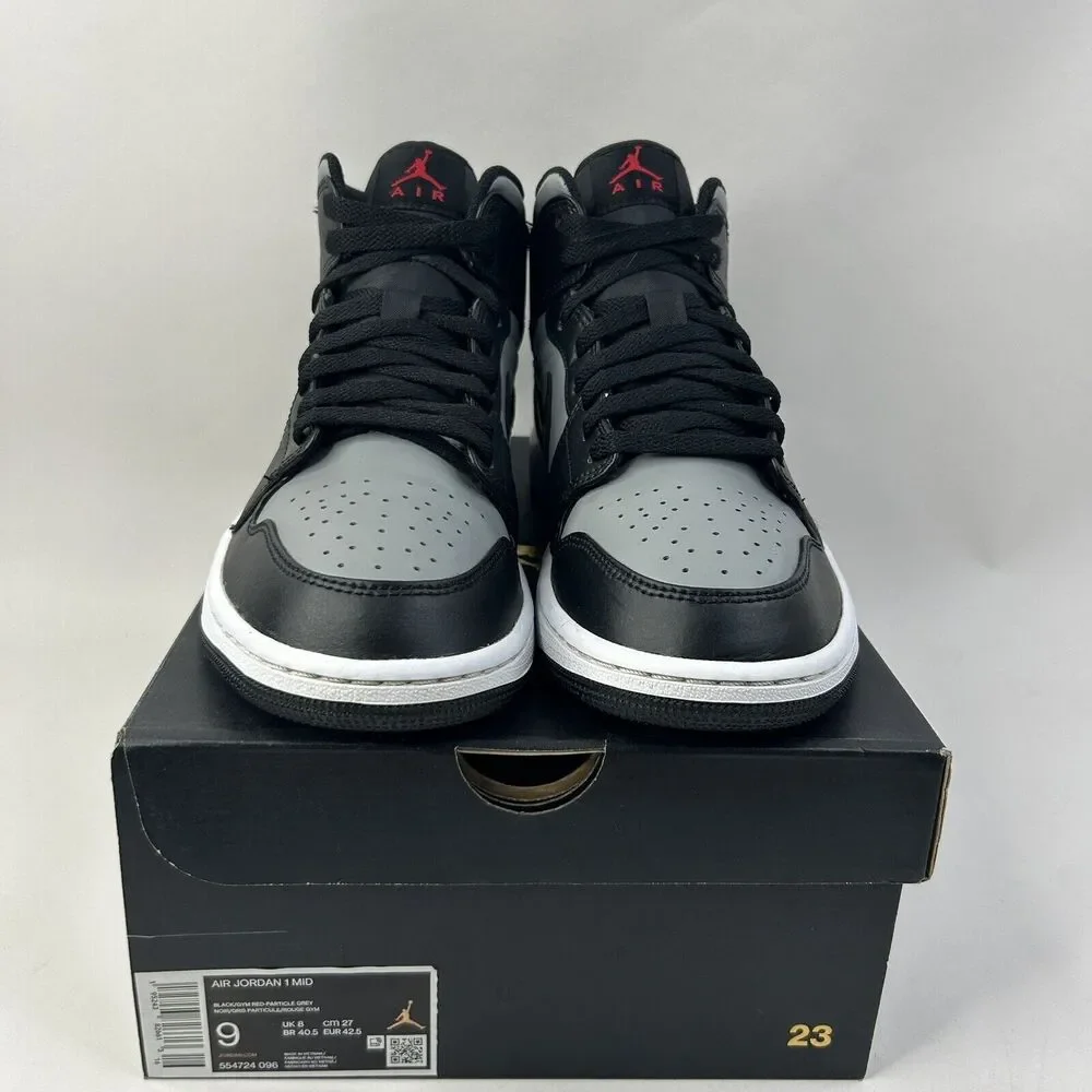 Nike Shoes Air Jordan 1 Mid Retro “Shadow/Bred” 2024