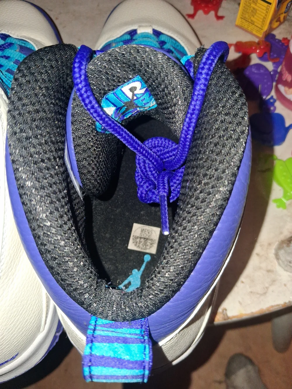 Jordan original visible