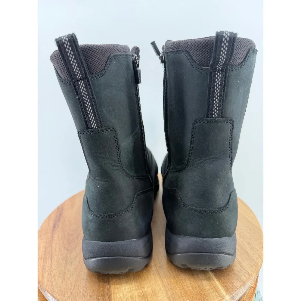 LL Bean Mens Storm Chaser Chelsea‎ Boots 5 Zip Black Waterproof 290588 10.5M