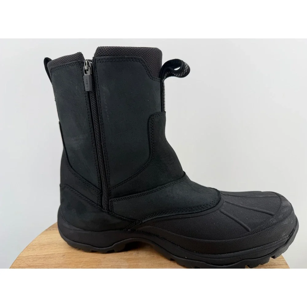 LL Bean Mens Storm Chaser Chelsea‎ Boots 5 Zip Black Waterproof 290588 10.5M