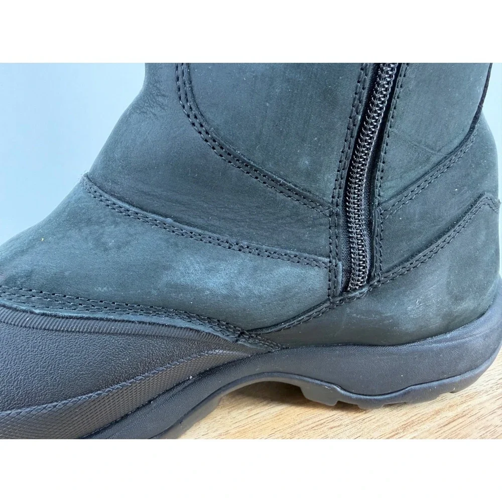 LL Bean Mens Storm Chaser Chelsea‎ Boots 5 Zip Black Waterproof 290588 10.5M