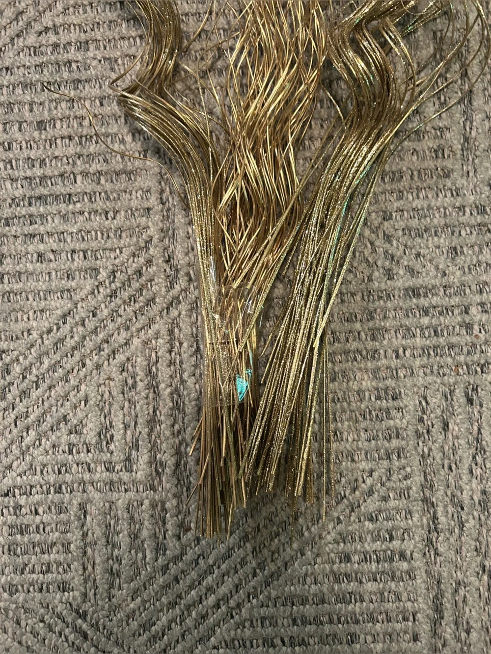N/A gold sparkly