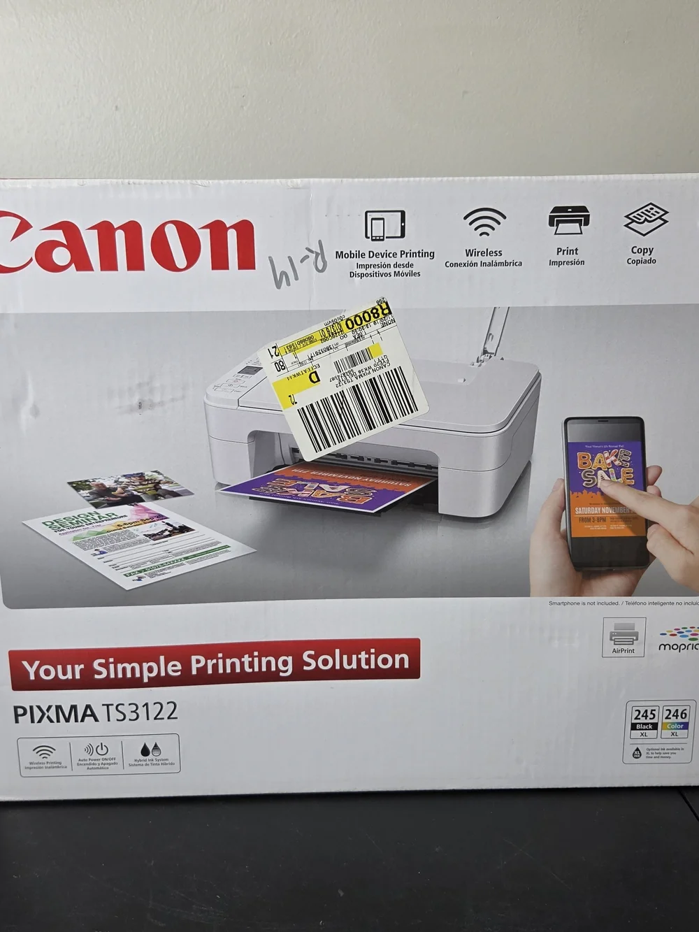 Canon product pixma 245