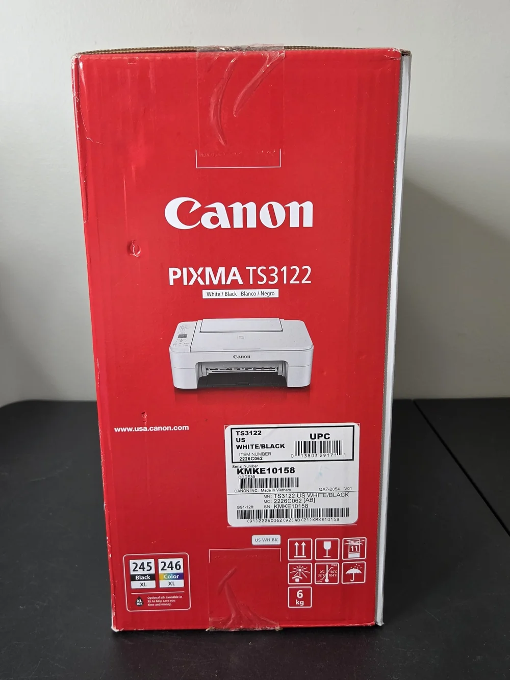 Canon printing model via