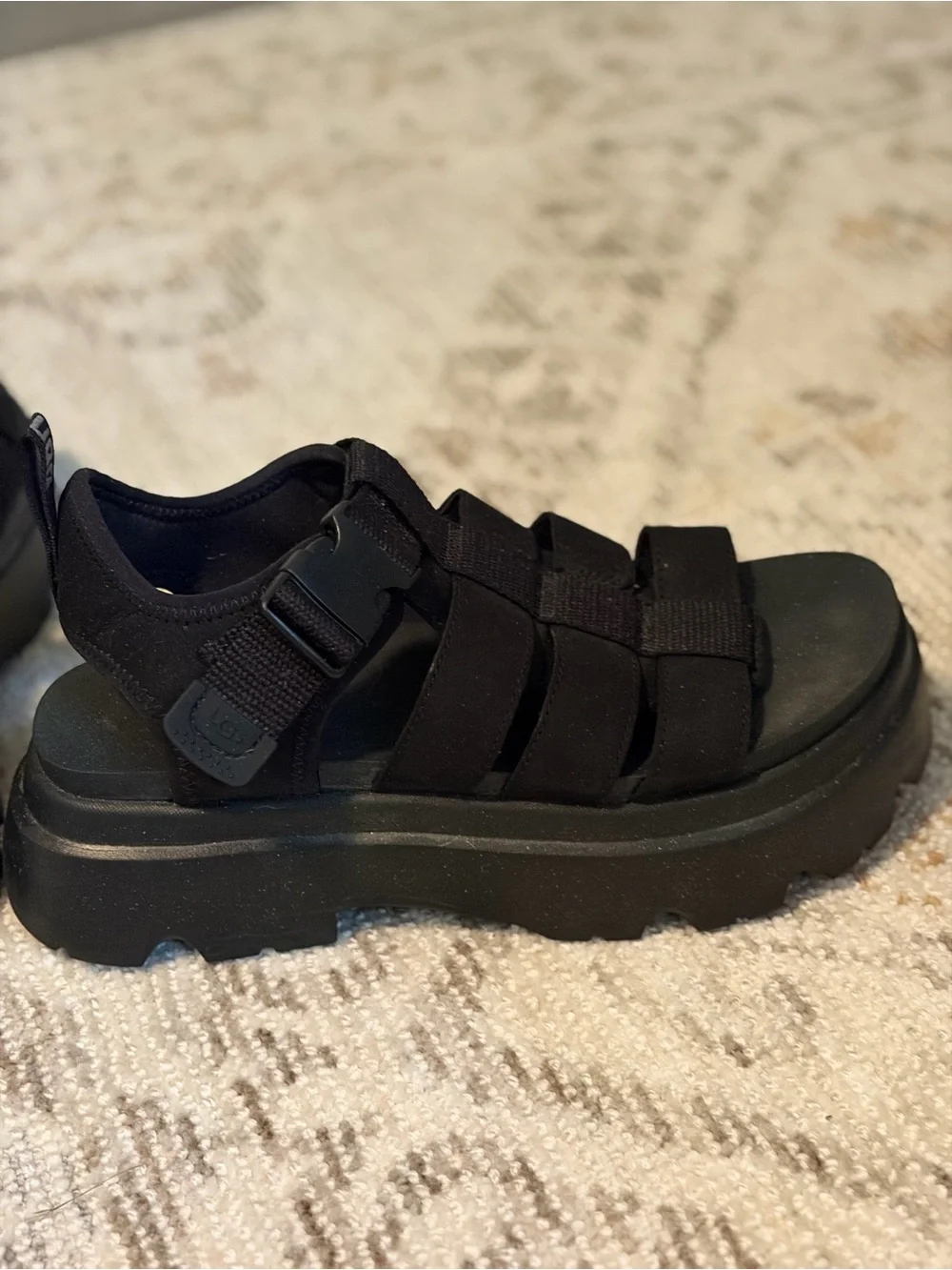 UGG platform sandals