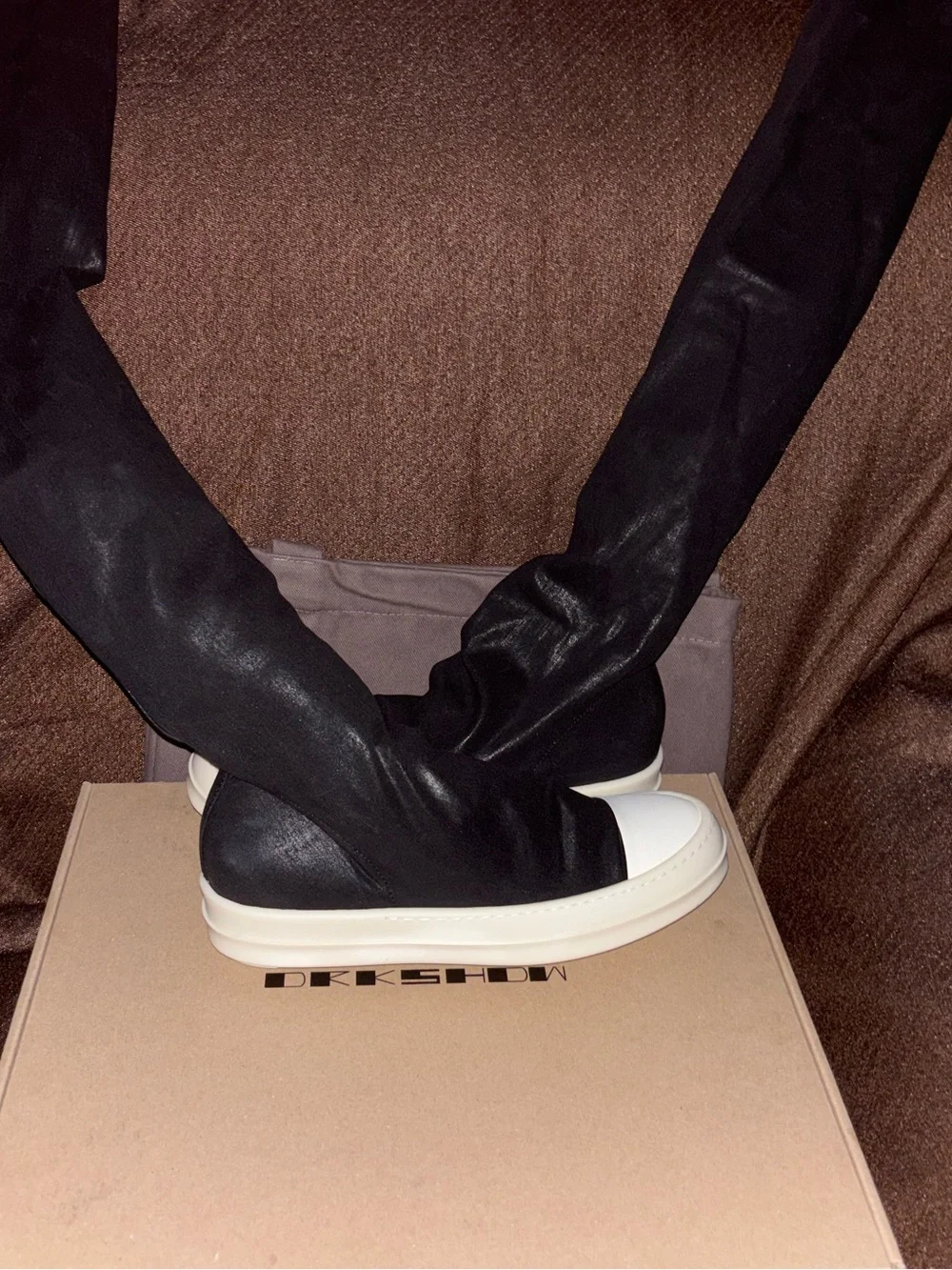 Rick Owens sole knee
