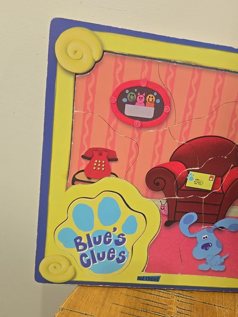 Blues Clues has areas