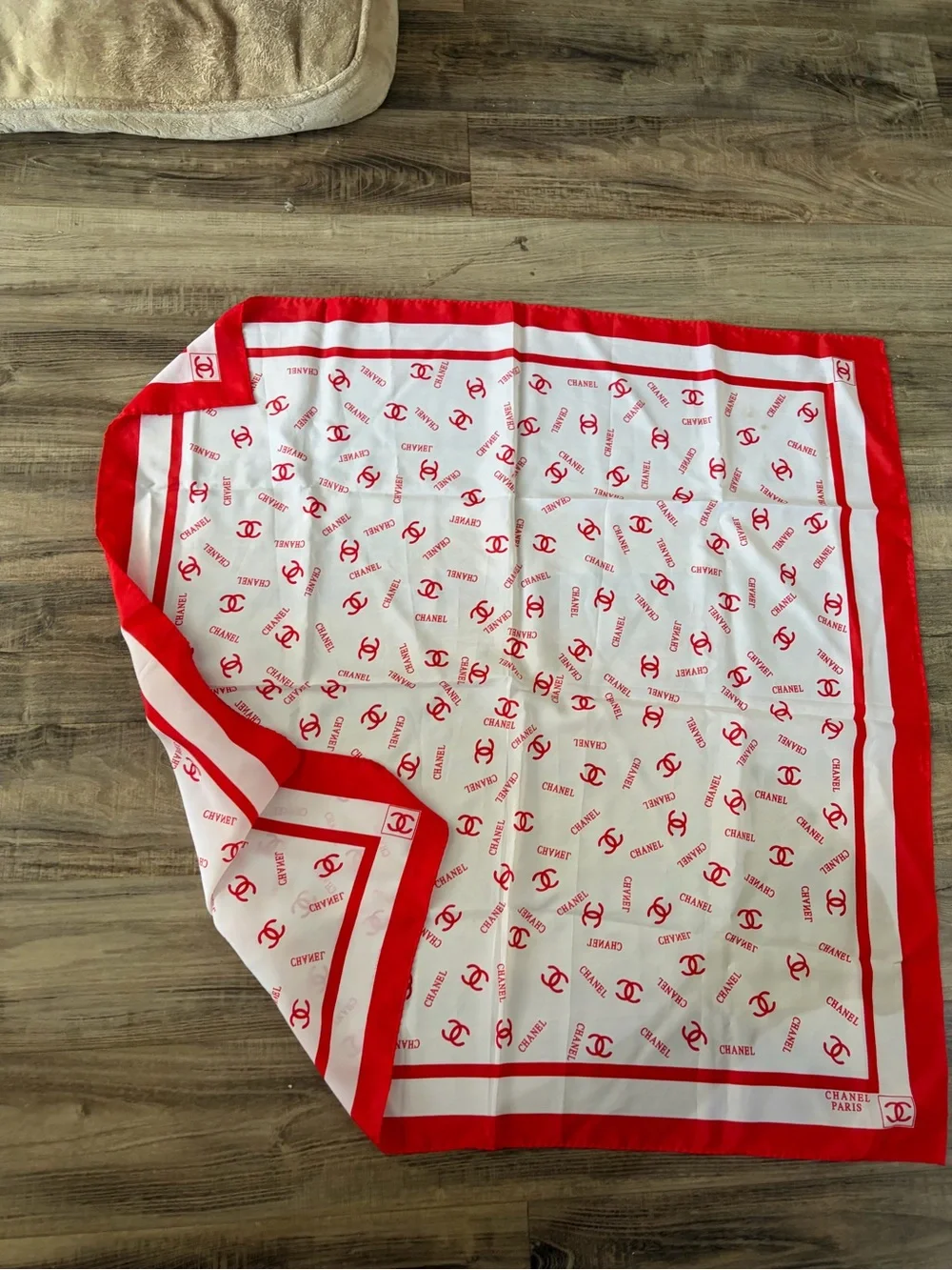 CHANEL vtg red