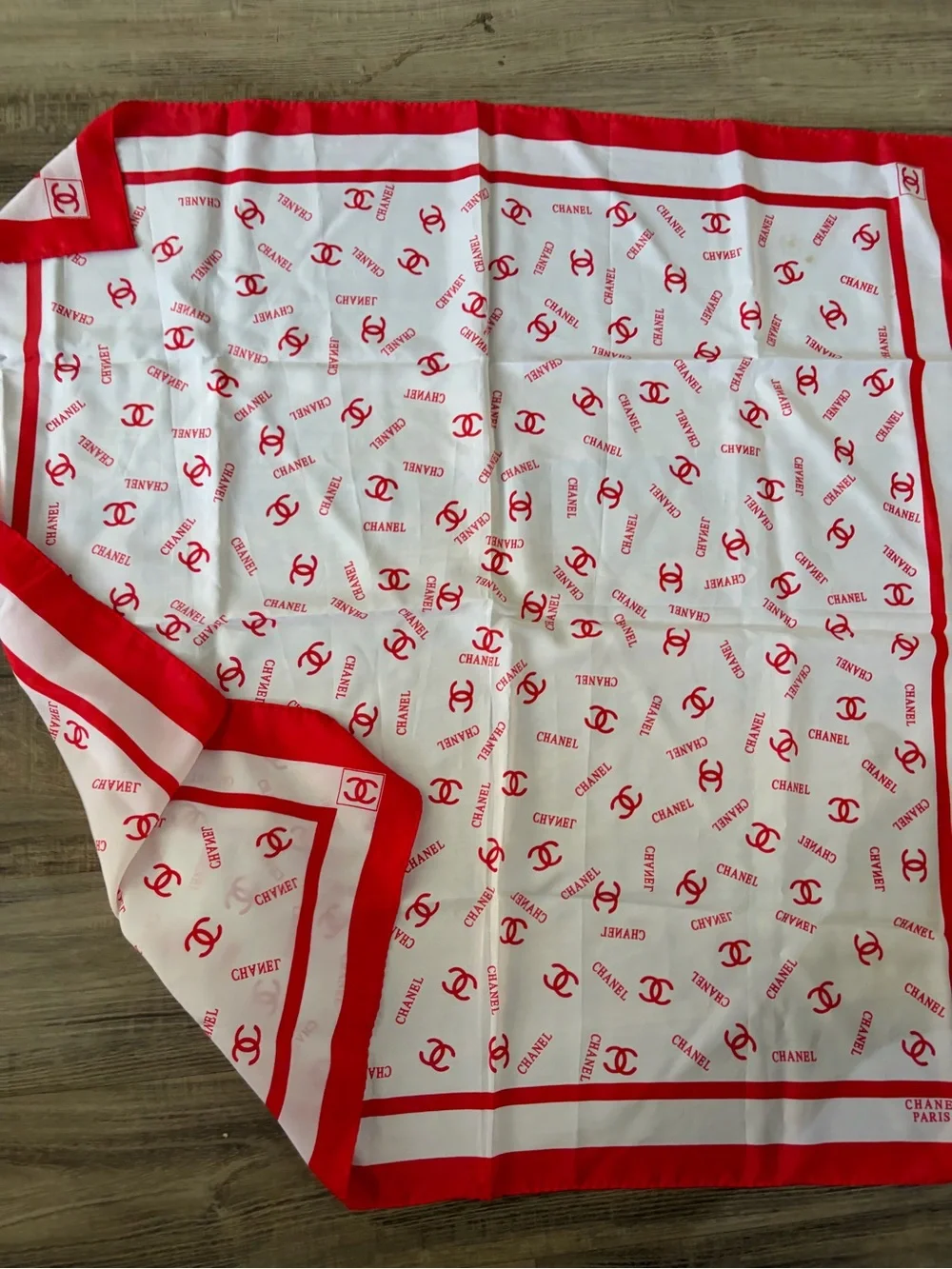 CHANEL vtg red