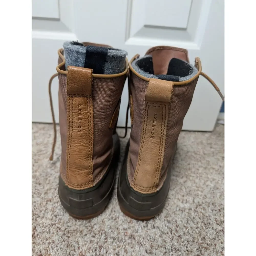 SOREL Mens Duck winter/waterproof boots, Mens 10.5; Removable liners;  WARM