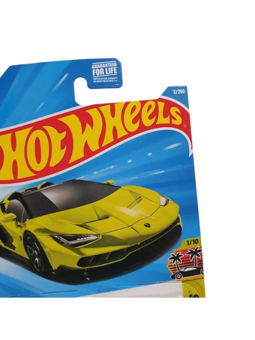 Hot Wheels Lamborghini Centenario Roadster Yellow Collectors Edition 1/10 Toy