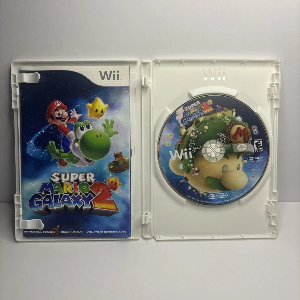 Super Mario Galaxy 2 Nintendo Wii Complete CIB Excellent