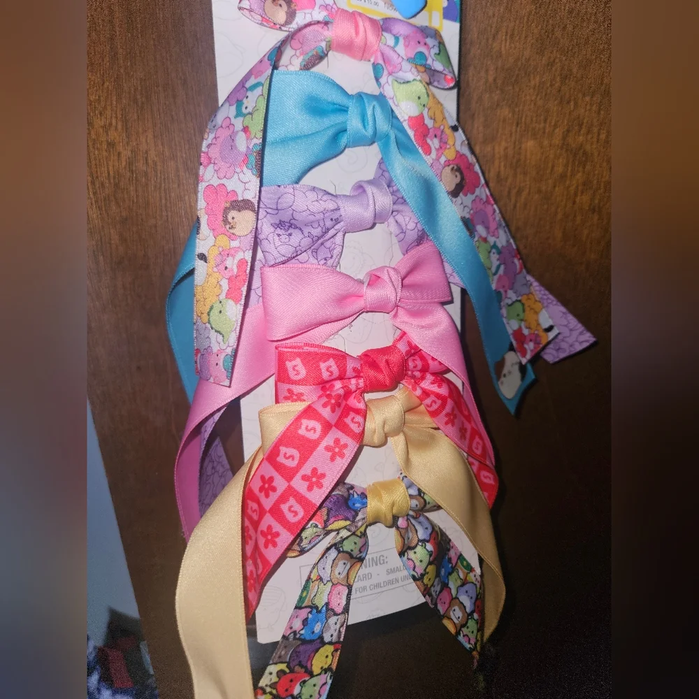 Squishmallows vibrant ribbon