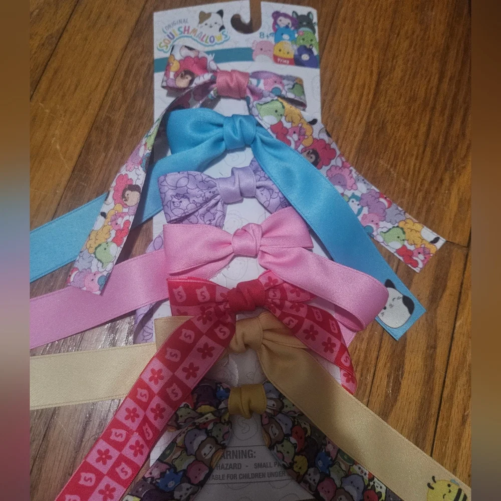 Squishmallows vibrant ribbon