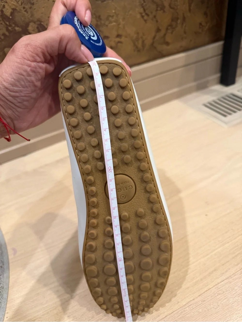 Gucci white leather